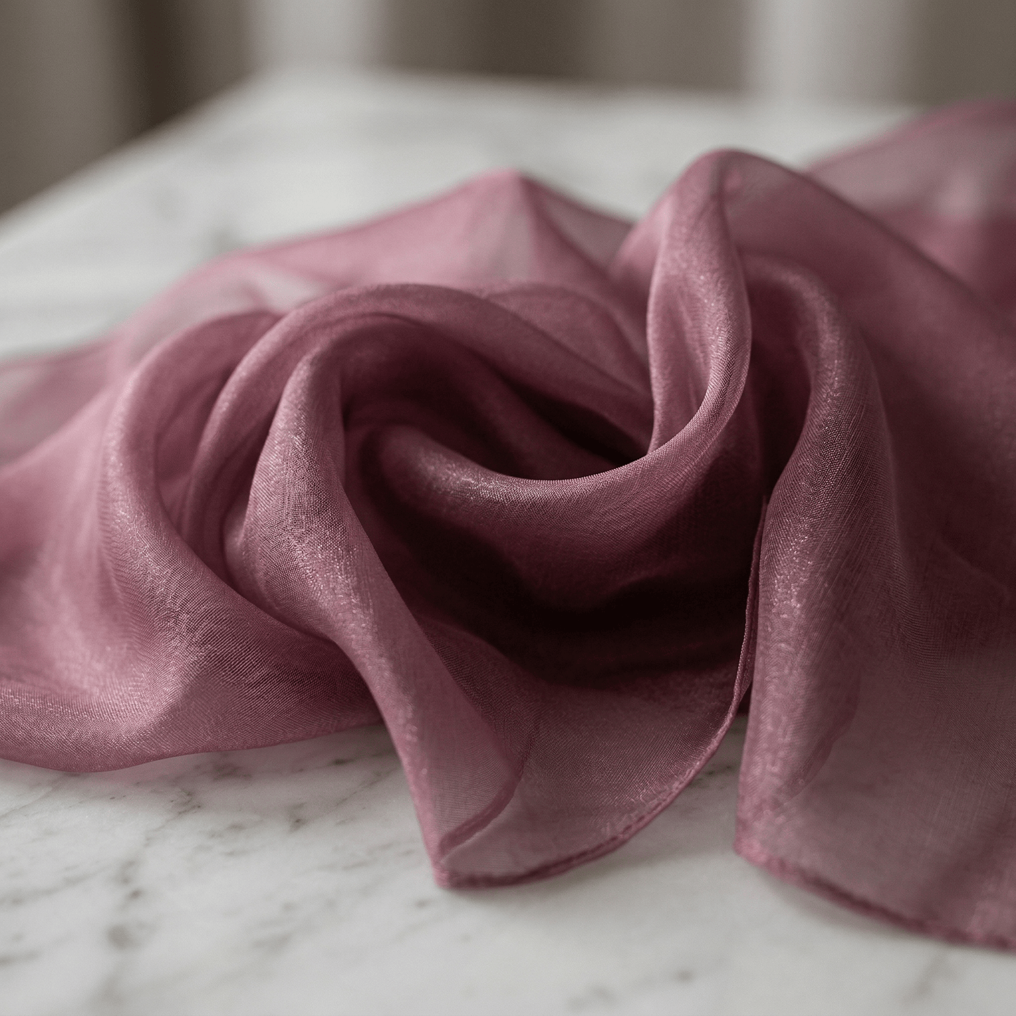 Crystal Organza Fabric by the Yard 60” Wide – Sheer Shiny Organza for Wedding Decor, Draping, Dresses, Curtains & Event Styling