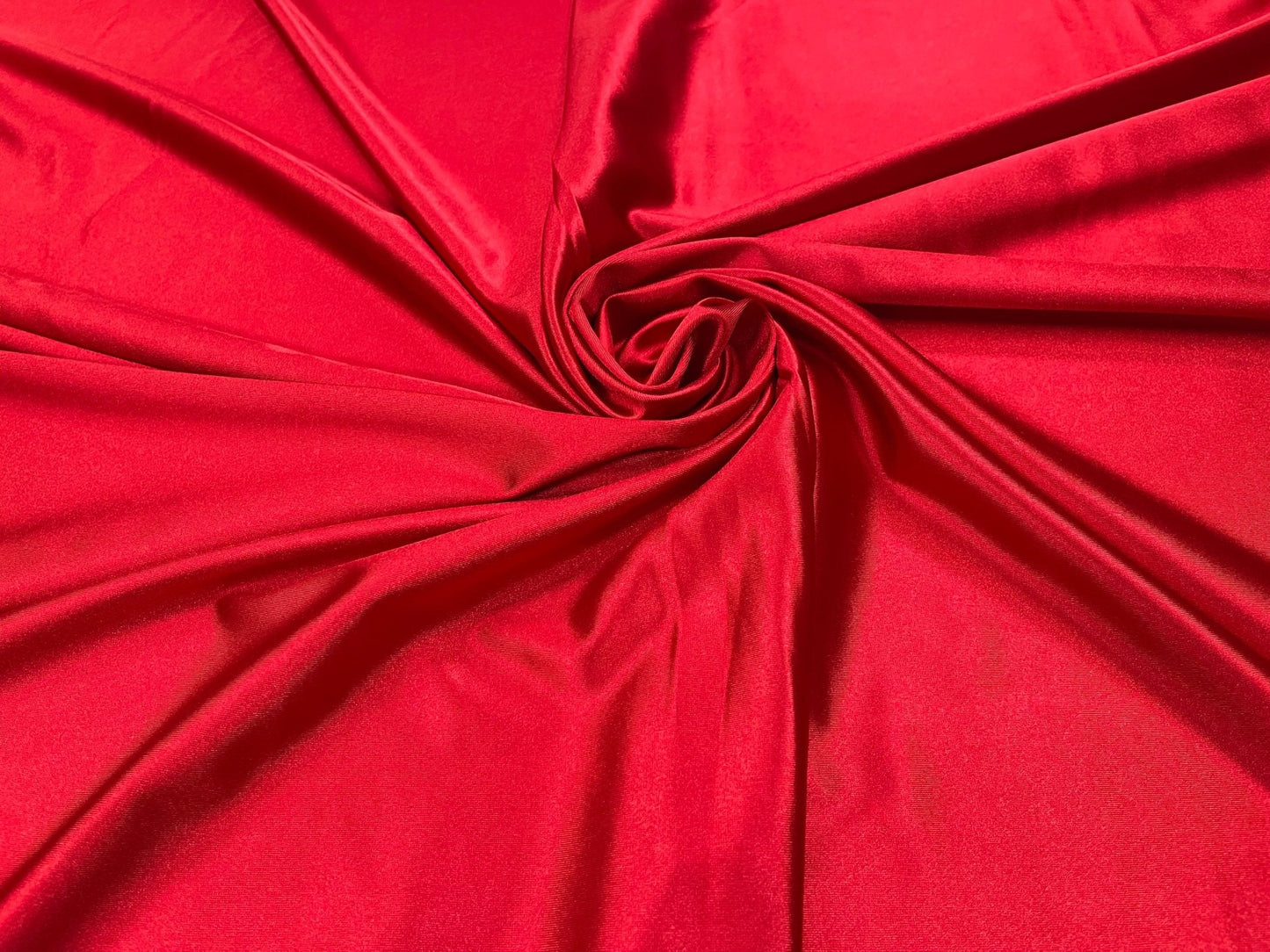 Deluxe heavy shiny polyester spandex 58" Wide| New Creations Fabric & Foam Inc.