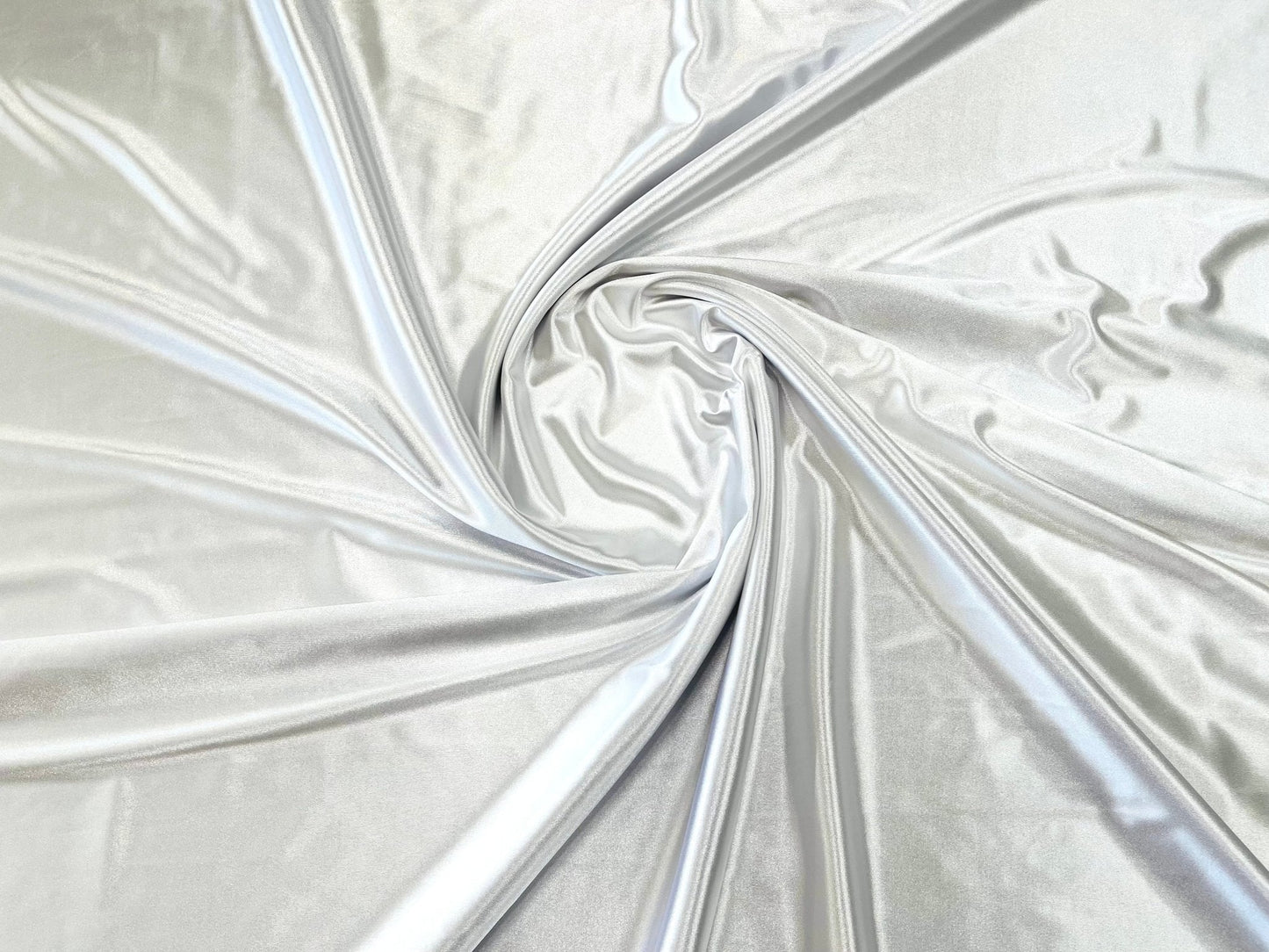 Deluxe heavy shiny polyester spandex 58" Wide| New Creations Fabric & Foam Inc.