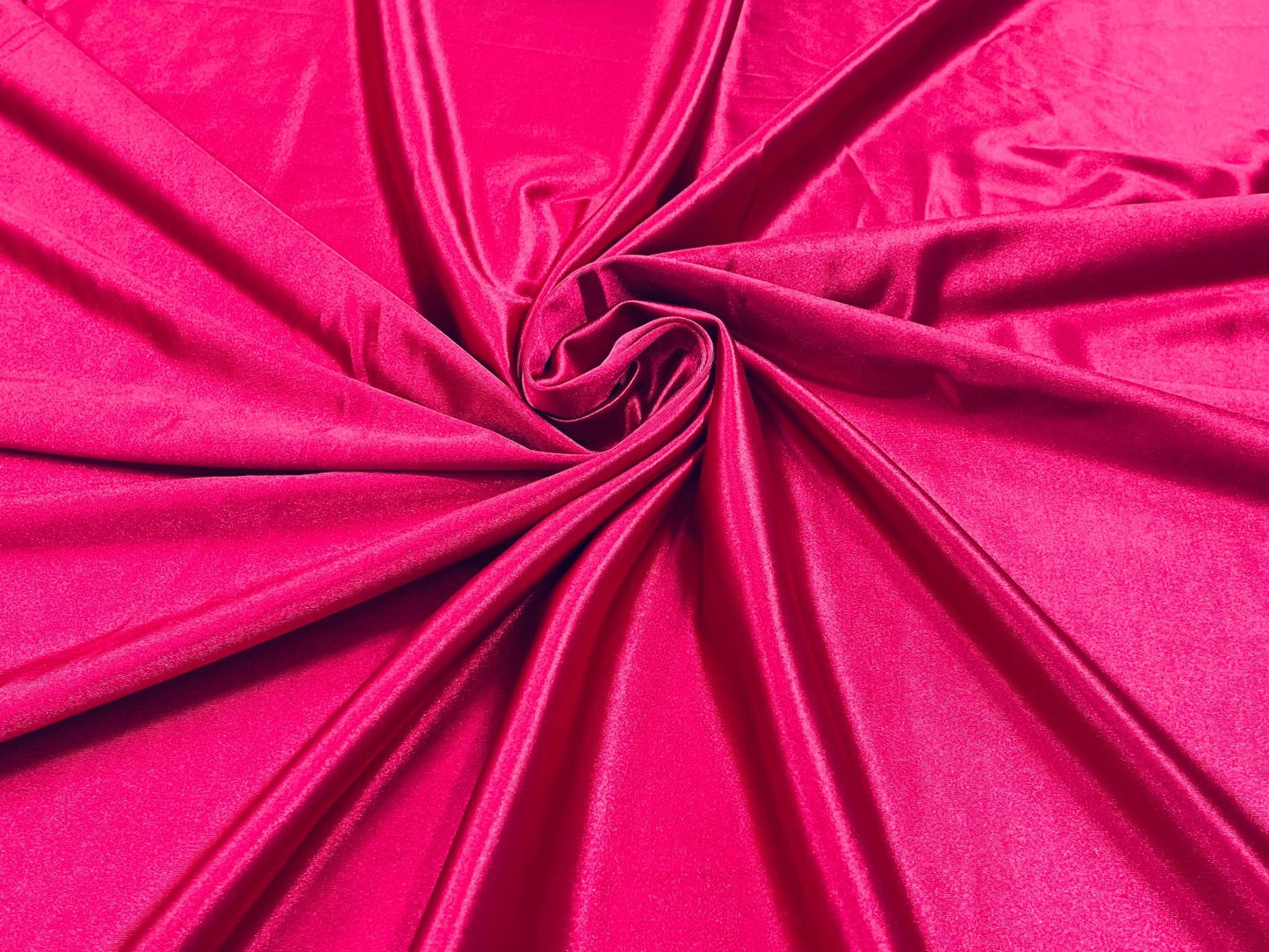 Deluxe heavy shiny polyester spandex 58" Wide| New Creations Fabric & Foam Inc.