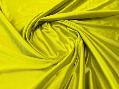 Deluxe heavy shiny polyester spandex 58" Wide| New Creations Fabric & Foam Inc.