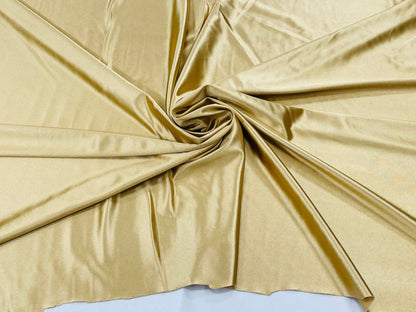 Deluxe heavy shiny polyester spandex 58" Wide| New Creations Fabric & Foam Inc.
