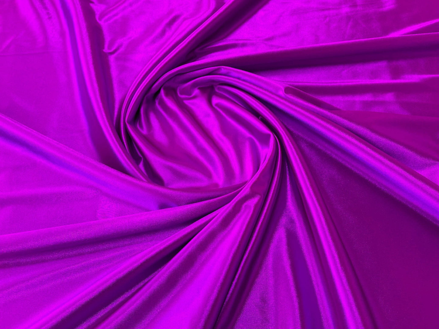 Deluxe heavy shiny polyester spandex 58" Wide| New Creations Fabric & Foam Inc.
