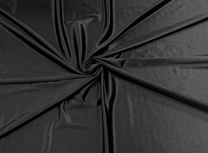 Deluxe heavy shiny polyester spandex 58" Wide| New Creations Fabric & Foam Inc.