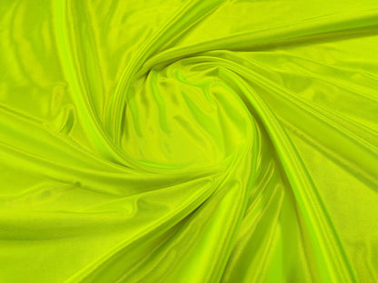 Deluxe heavy shiny polyester spandex 58" Wide| New Creations Fabric & Foam Inc.
