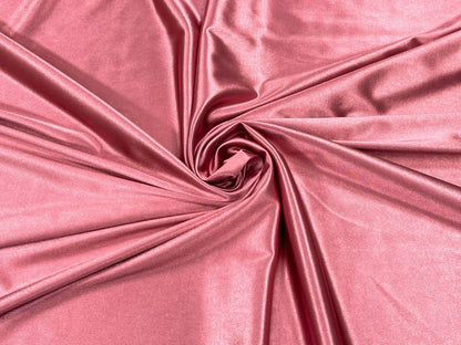 Deluxe heavy shiny polyester spandex 58" Wide| New Creations Fabric & Foam Inc.