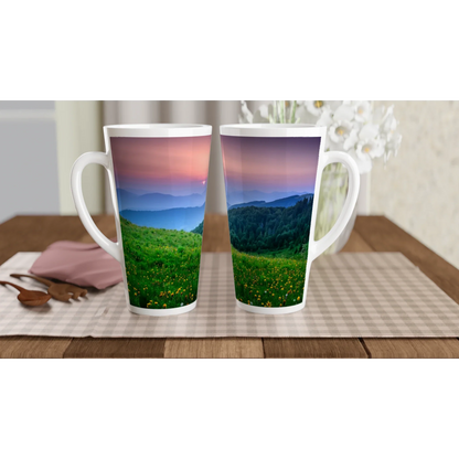 White Latte 17oz Ceramic Mug
