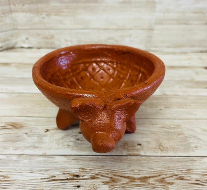 Authentic Mexican Molcajete Terra Cota Molcajete Mexicano de Barro