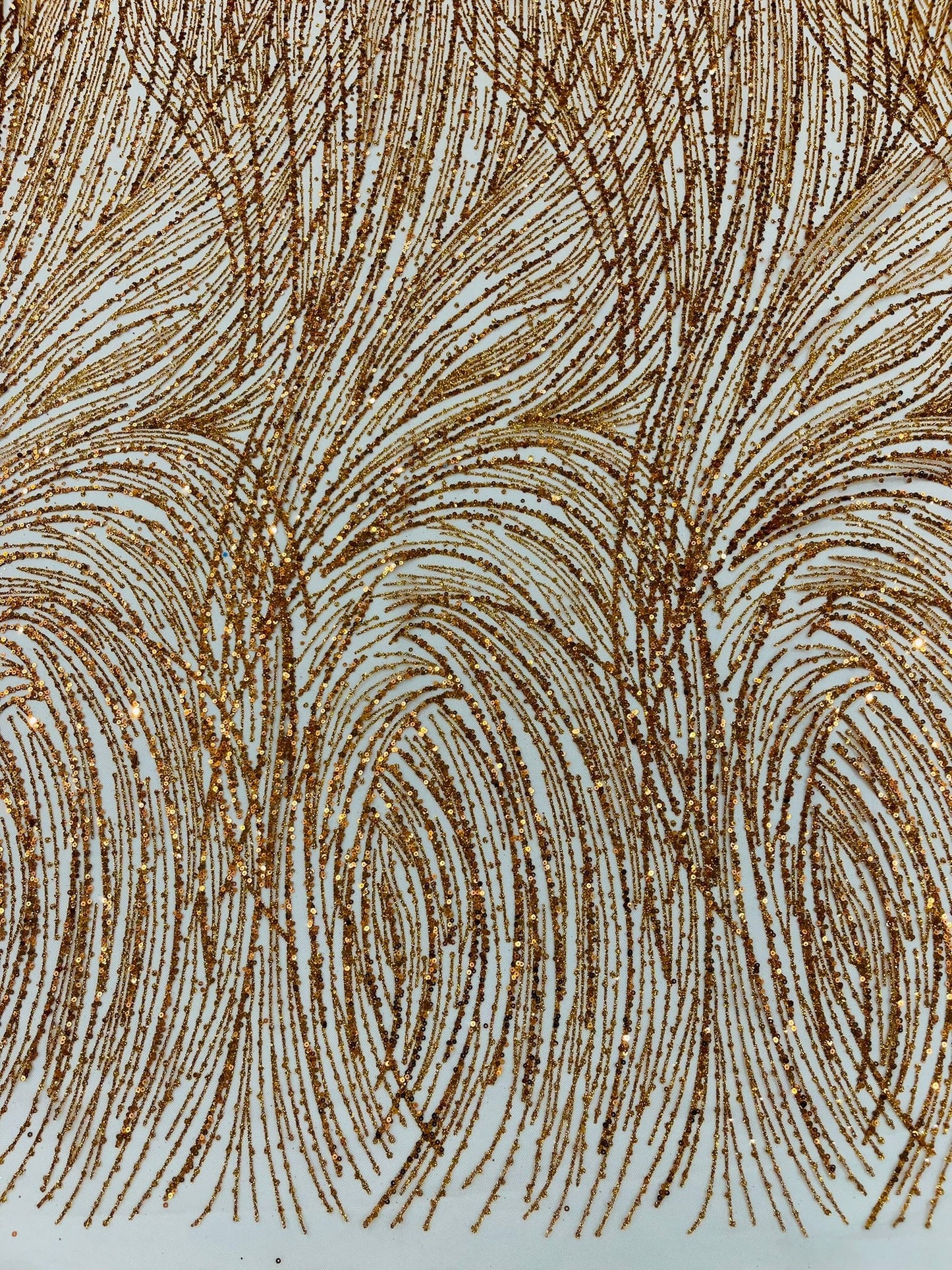 Fashion Glitter Design On A Mesh Lace 54” Wide| New Creations Fabric & Foam Inc.
