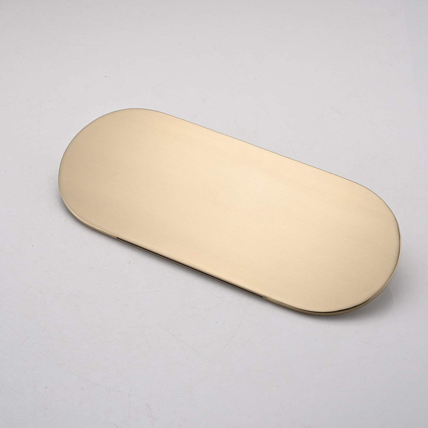 Modern Wall Mount Bathtub Faucet Brushed Gold Single Handle with Waterfall Tub Spout and Rough-in Valve