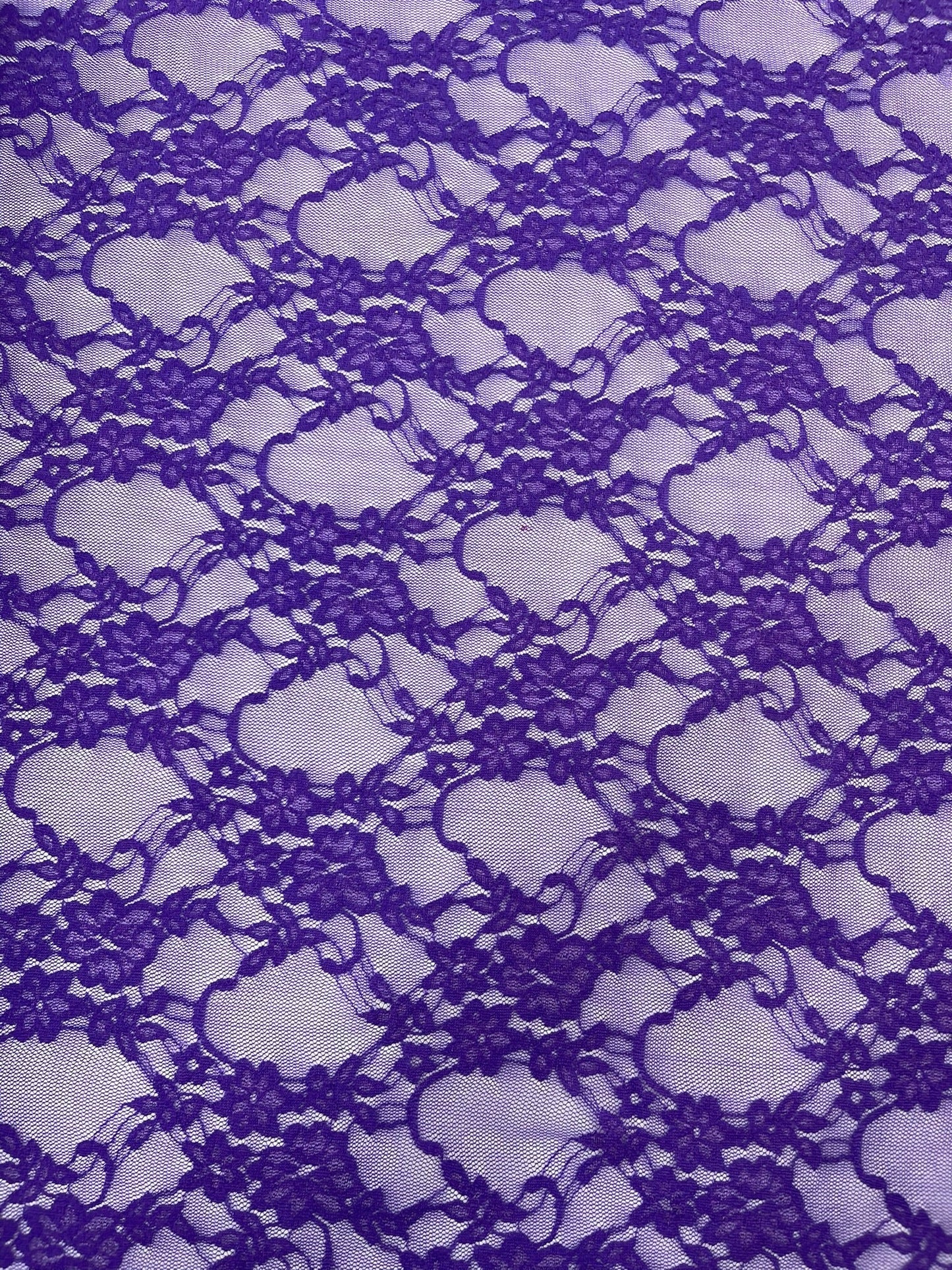Floral Stretch Lace 58" Wide| New Creations Fabric & Foam Inc.