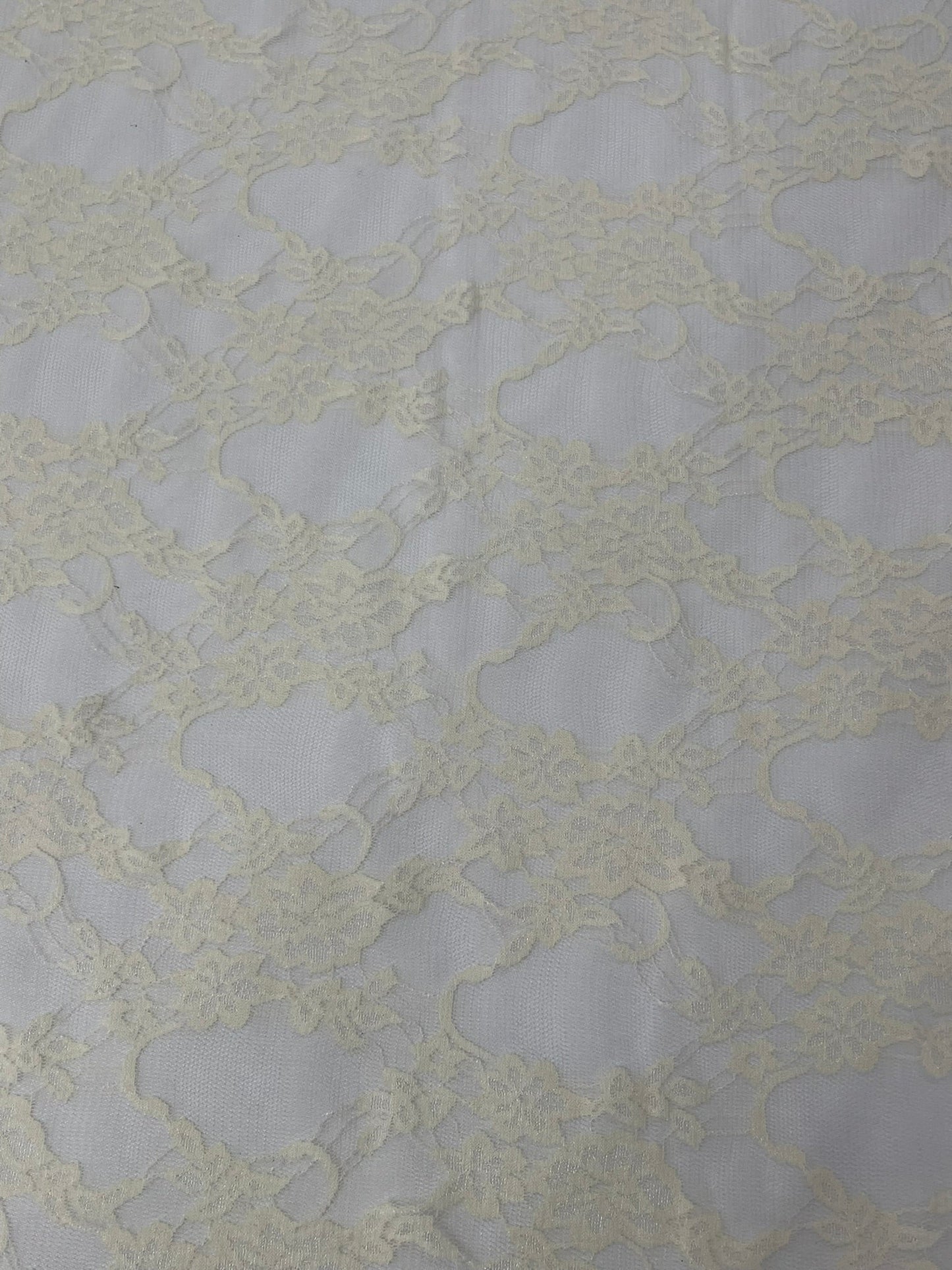 Floral Stretch Lace 58" Wide| New Creations Fabric & Foam Inc.