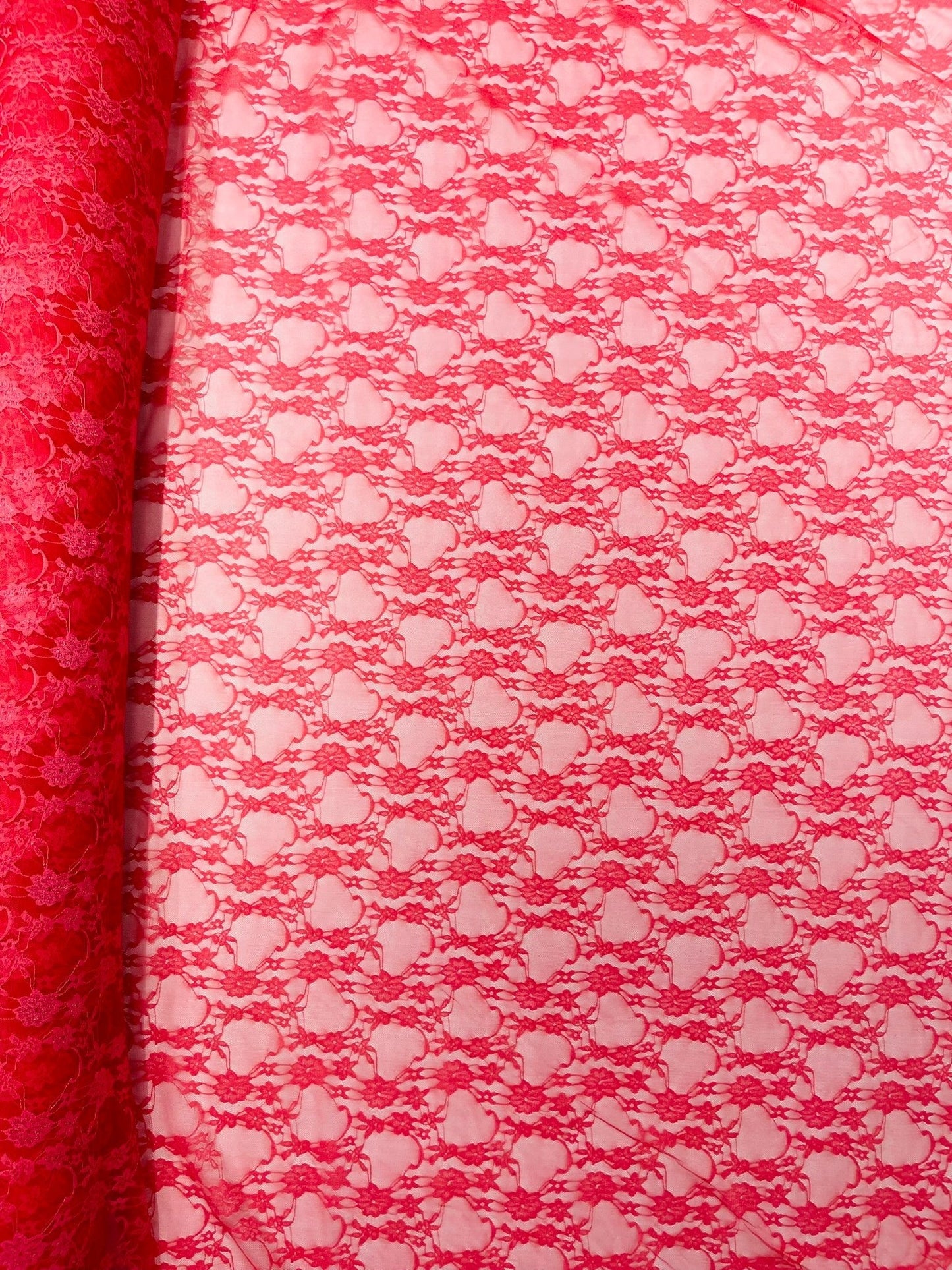 Floral Stretch Lace 58" Wide| New Creations Fabric & Foam Inc.