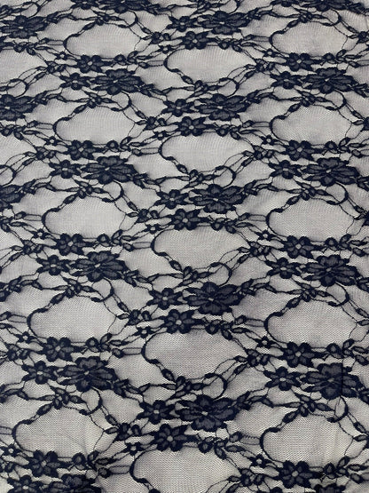 Floral Stretch Lace 58" Wide| New Creations Fabric & Foam Inc.