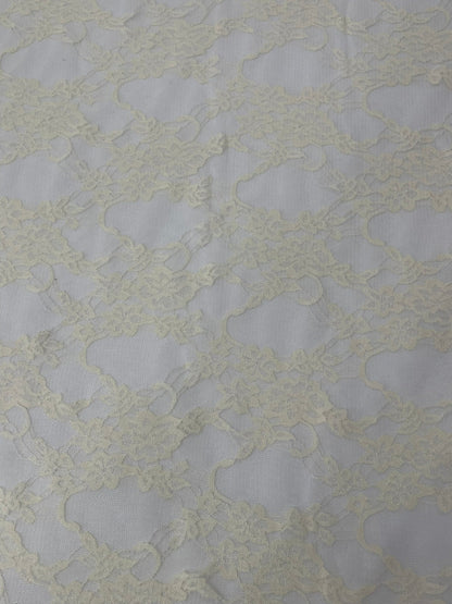 Floral Stretch Lace 58" Wide| New Creations Fabric & Foam Inc.
