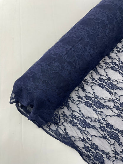 Floral Stretch Lace 58" Wide| New Creations Fabric & Foam Inc.
