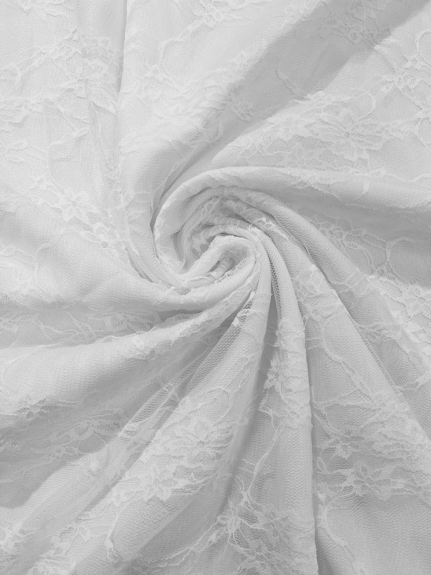 Floral Stretch Lace 58" Wide| New Creations Fabric & Foam Inc.