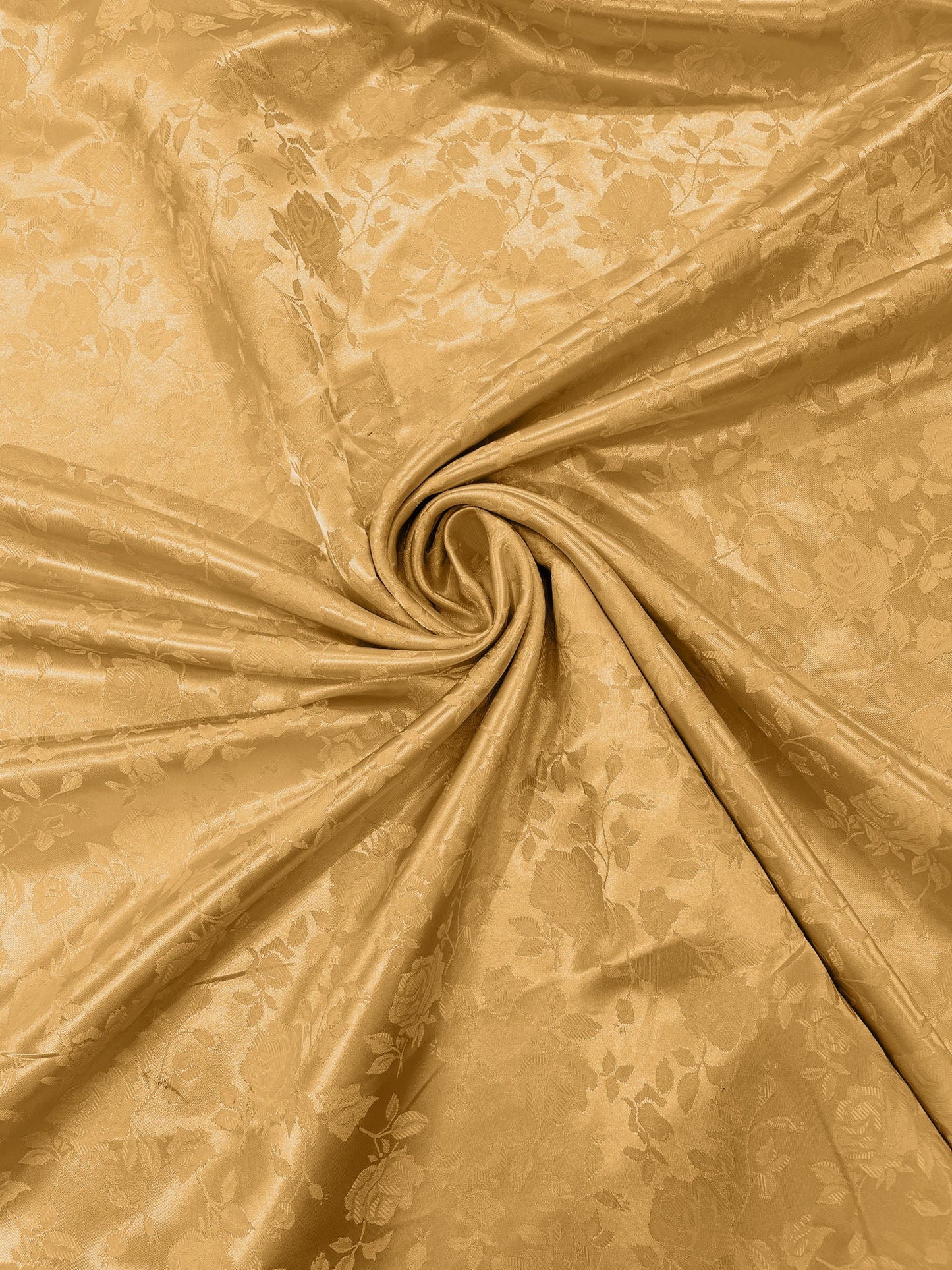 Flower Rose Jacquard Satin 58" Wide| New Creations Fabric & Foam Inc.