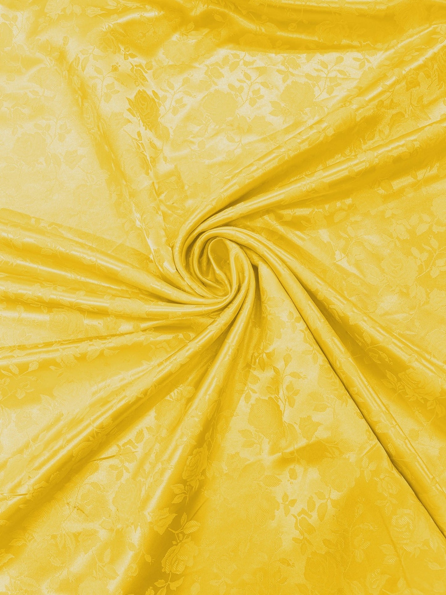 Flower Rose Jacquard Satin 58" Wide| New Creations Fabric & Foam Inc.