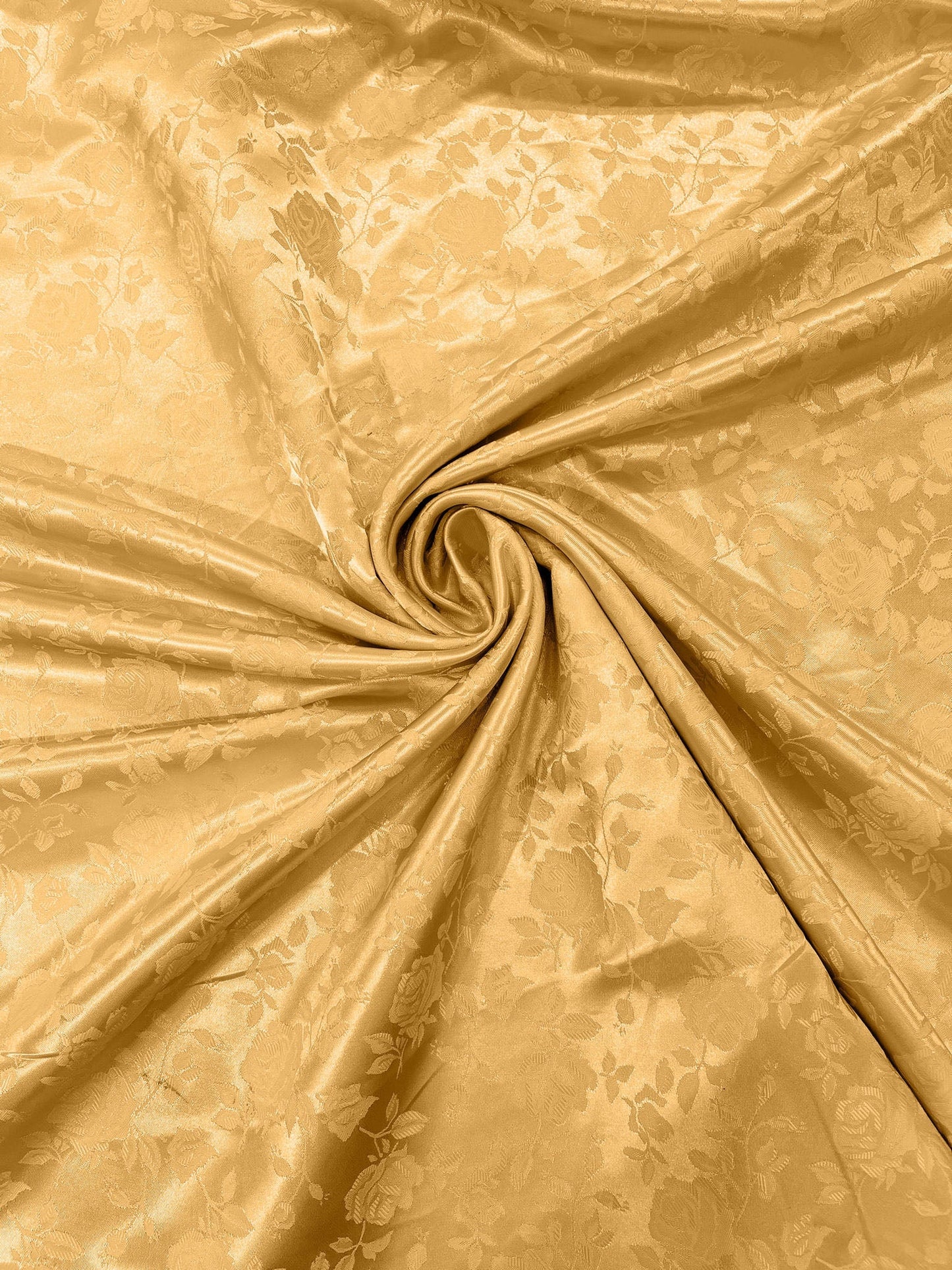 Flower Rose Jacquard Satin 58" Wide| New Creations Fabric & Foam Inc.