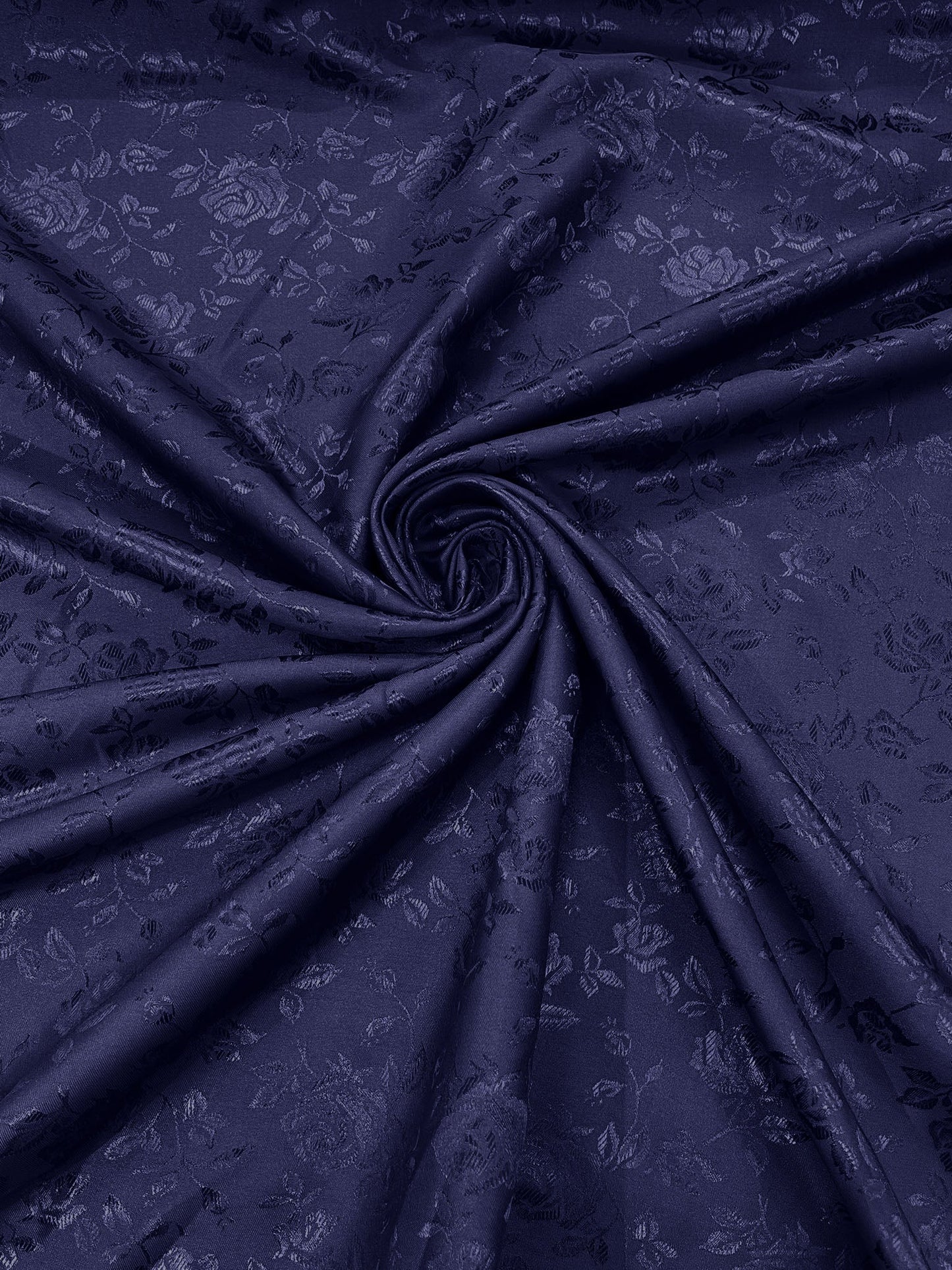 Flower Rose Jacquard Satin 58" Wide| New Creations Fabric & Foam Inc.