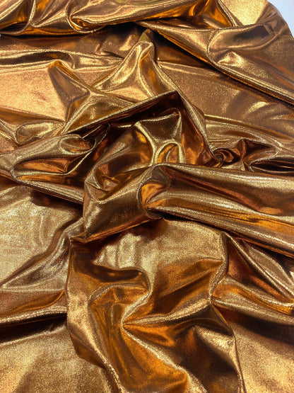 Foggy All Over Foil Metallic Nylon Spandex 58" Wide| New Creations Fabric & Foam Inc.