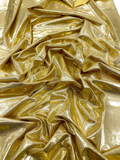 Foggy All Over Foil Metallic Nylon Spandex 58" Wide| New Creations Fabric & Foam Inc.