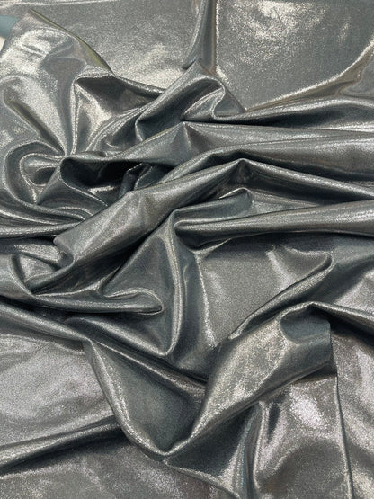 Foggy All Over Foil Metallic Nylon Spandex 58" Wide| New Creations Fabric & Foam Inc.