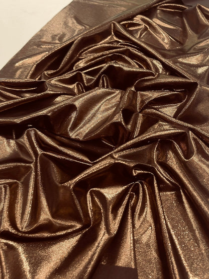 Foggy All Over Foil Metallic Nylon Spandex 58" Wide| New Creations Fabric & Foam Inc.