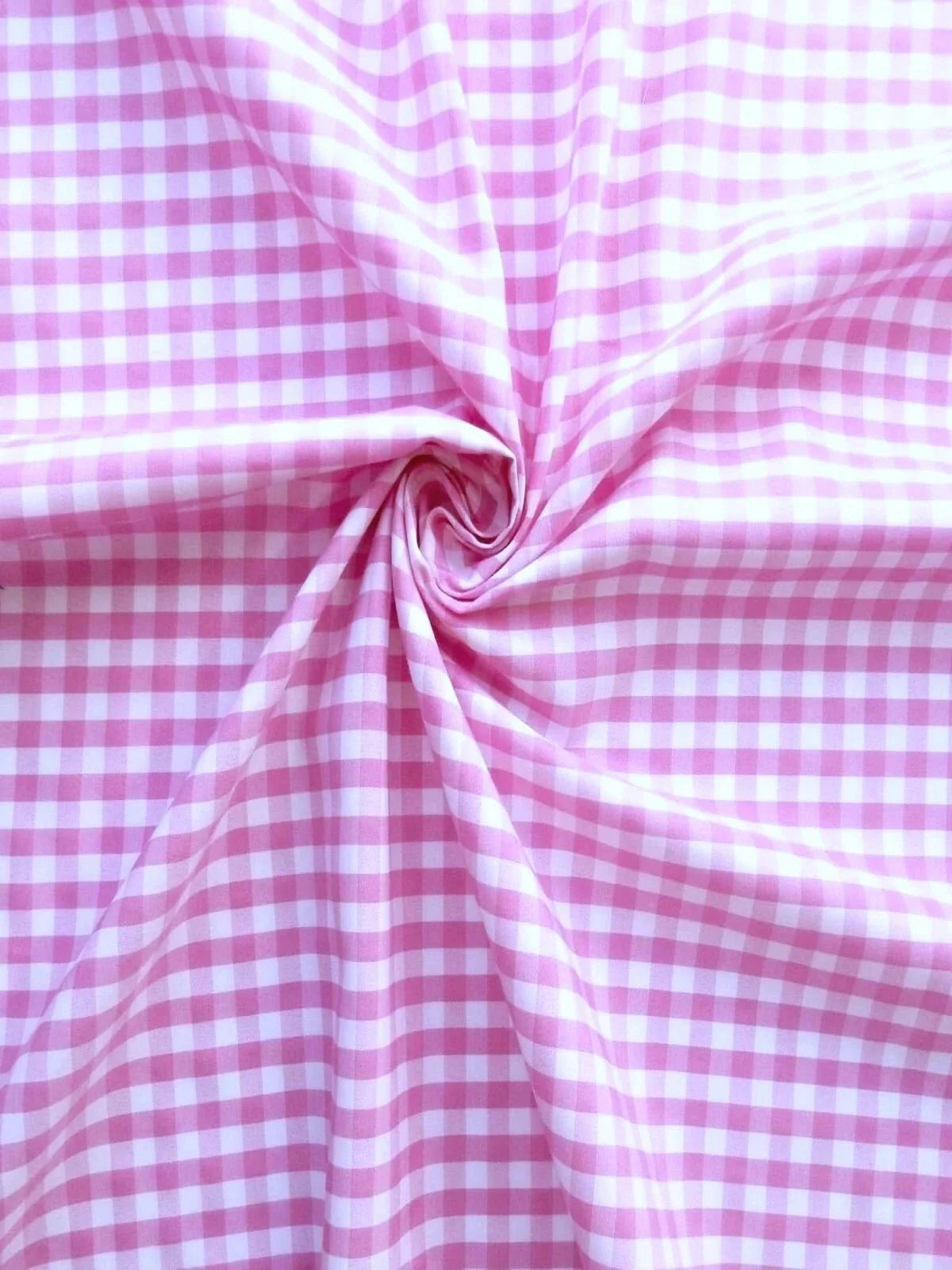 Gingham 1/4" Checkered Poly Cotton 58" Wide| New Creations Fabric & Foam Inc.