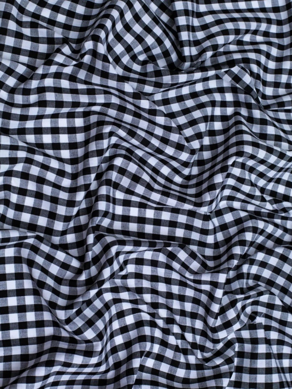 Gingham 1/4" Checkered Poly Cotton 58" Wide| New Creations Fabric & Foam Inc.