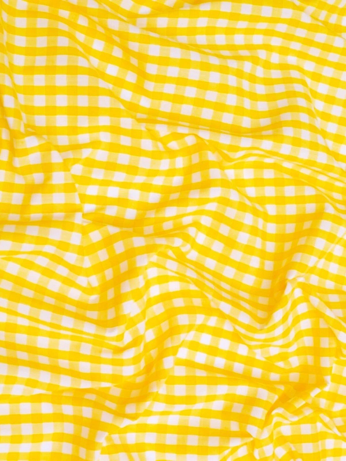 Gingham 1/4" Checkered Poly Cotton 58" Wide| New Creations Fabric & Foam Inc.