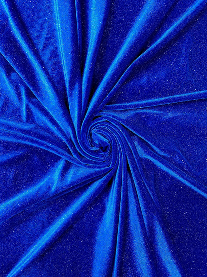 Glitter Stretch Velvet 58” Wide| New Creations Fabric & Foam Inc.
