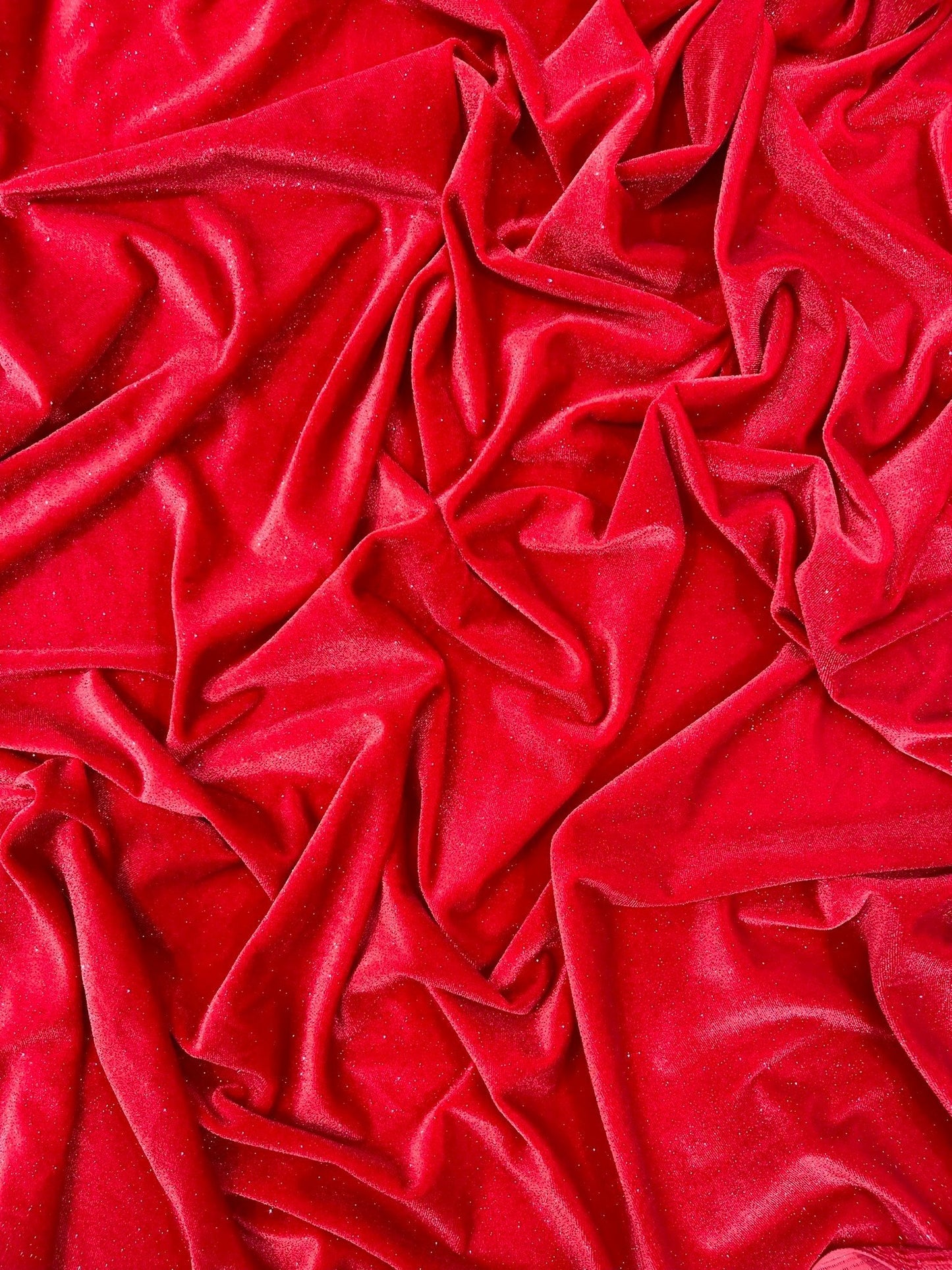 Glitter Stretch Velvet 58” Wide| New Creations Fabric & Foam Inc.