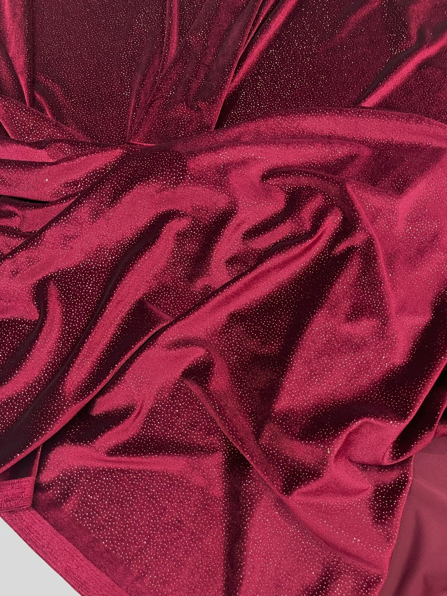 Glitter Stretch Velvet 58” Wide| New Creations Fabric & Foam Inc.
