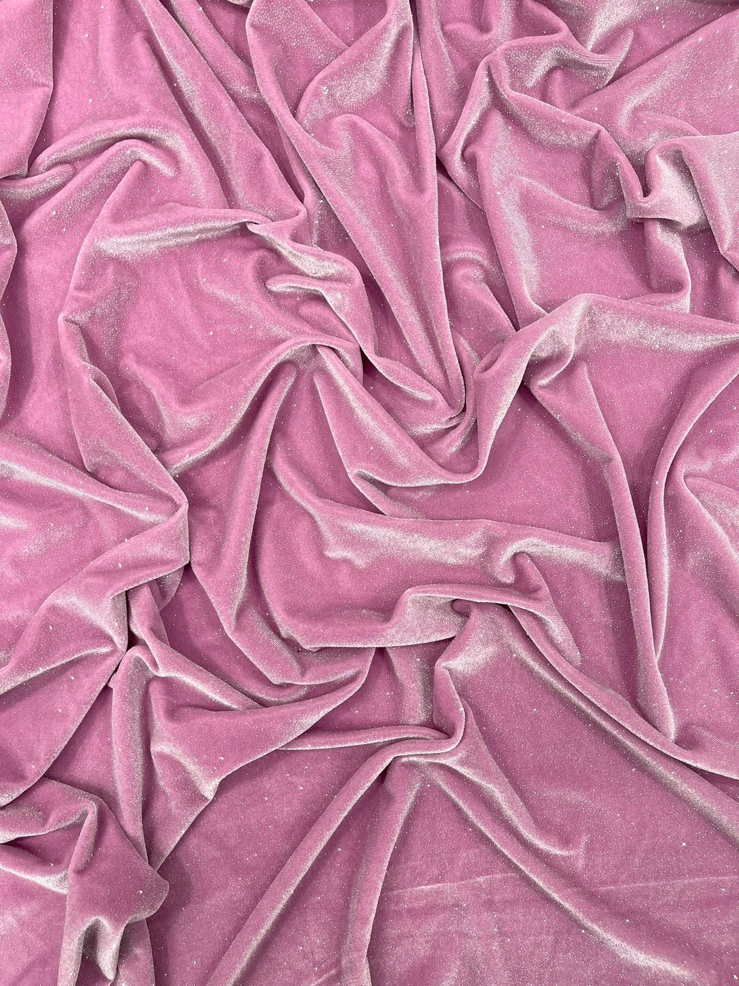 Glitter Stretch Velvet 58” Wide| New Creations Fabric & Foam Inc.