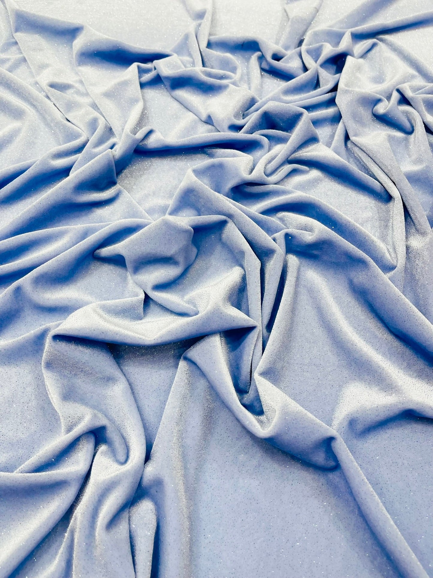Glitter Stretch Velvet 58” Wide| New Creations Fabric & Foam Inc.
