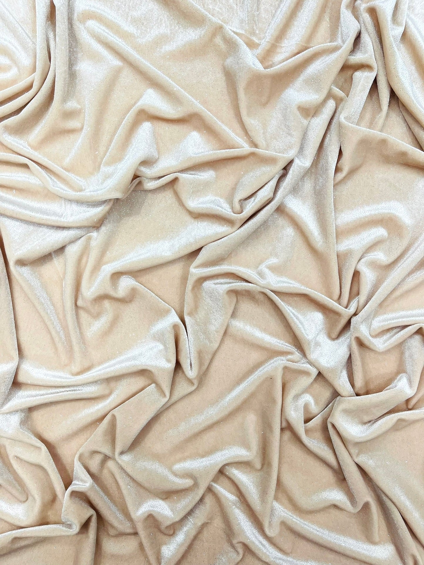 Glitter Stretch Velvet 58” Wide| New Creations Fabric & Foam Inc.