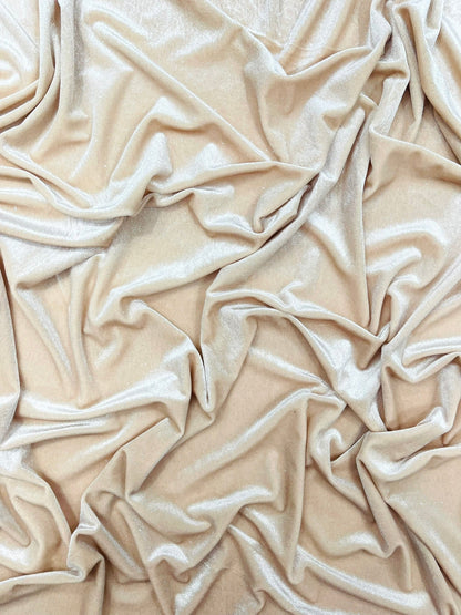 Glitter Stretch Velvet 58” Wide| New Creations Fabric & Foam Inc.
