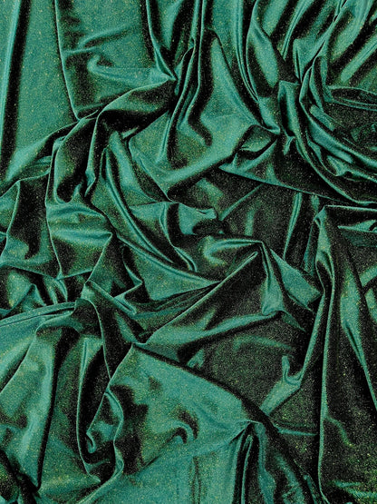 Glitter Stretch Velvet 58” Wide| New Creations Fabric & Foam Inc.
