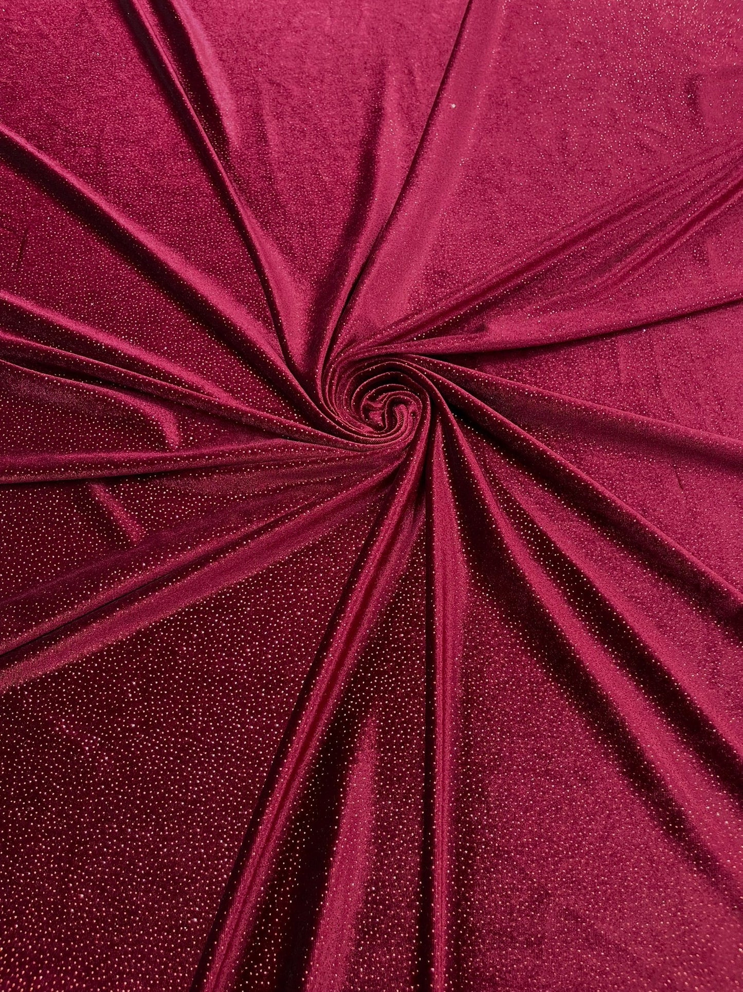 Glitter Stretch Velvet 58” Wide| New Creations Fabric & Foam Inc.