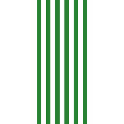 Sola Blue/Red/Green Cabana Stripe Cotton Beach Towel 30 x 60 inch