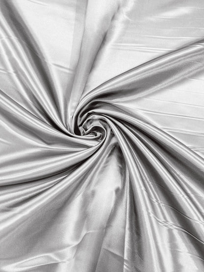 Heavy Shiny Bridal Satin 58" Wide| New Creations Fabric & Foam Inc.