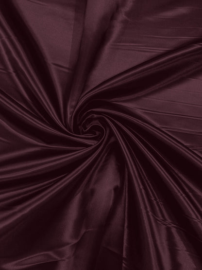 Heavy Shiny Bridal Satin 58" Wide| New Creations Fabric & Foam Inc.