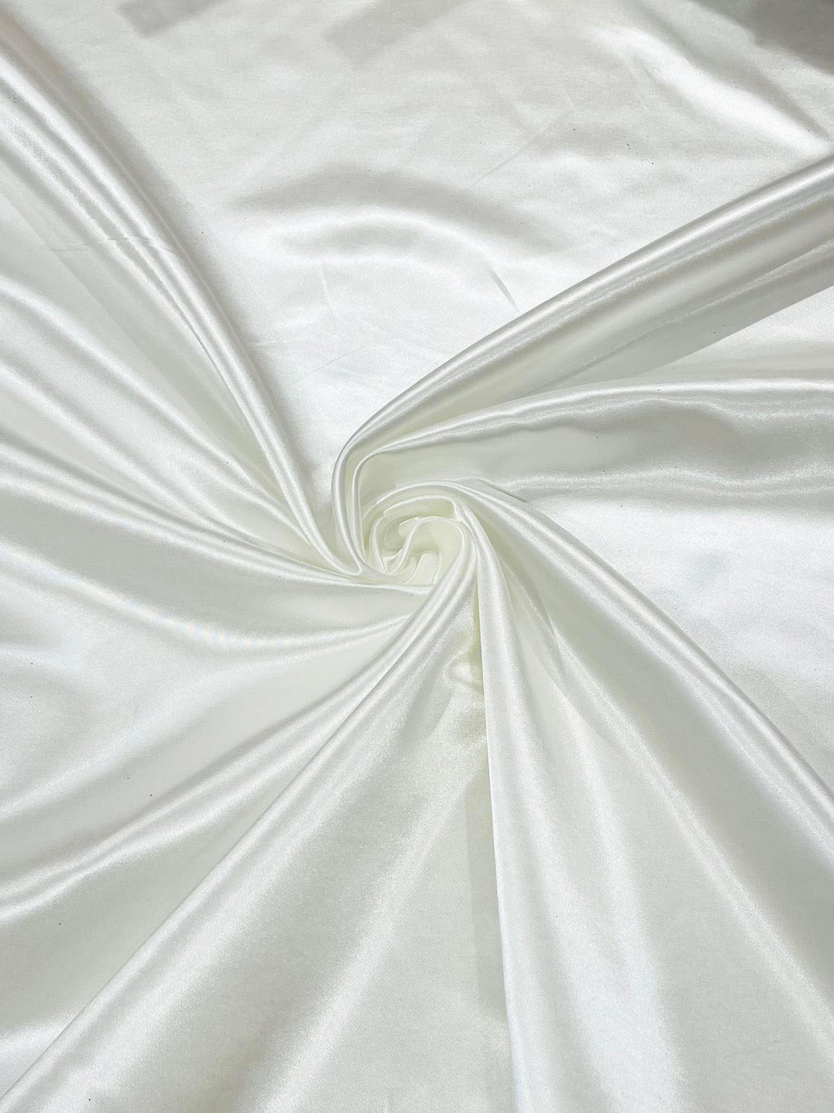 Heavy Shiny Bridal Satin 58" Wide| New Creations Fabric & Foam Inc.