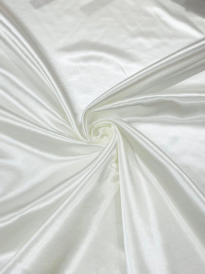 Heavy Shiny Bridal Satin 58" Wide| New Creations Fabric & Foam Inc.