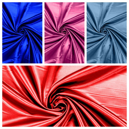 Heavy Shiny Bridal Satin 58" Wide| New Creations Fabric & Foam Inc.