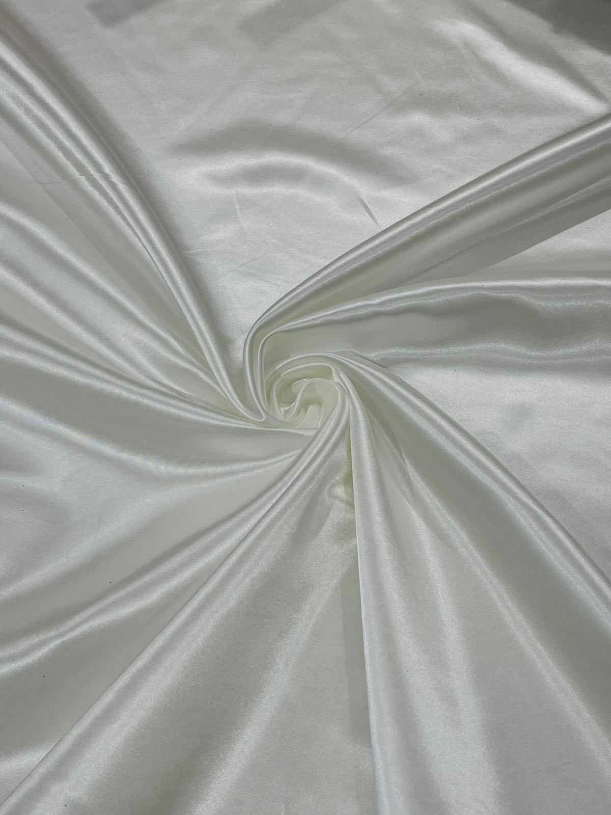 Heavy Shiny Bridal Satin 58" Wide| New Creations Fabric & Foam Inc.