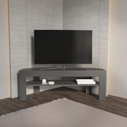 Rita 47" Modern Space-Saving Corner TV Stand