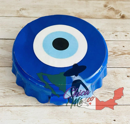 Fichero Corcholata de Loteria de Mal de Ojo con Pala Magnetica y 50 Fichas